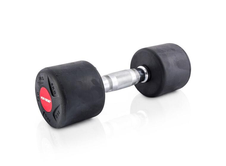 Manual Sport-Thieme Gummiert 8 kg 1 stk. dumbbell 