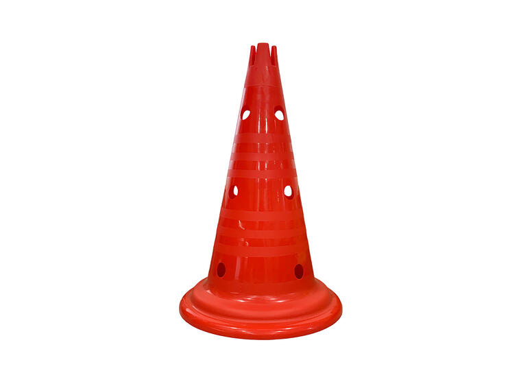 Markeringskjegle Multi med hull | 50 cm 1 stk rød kjegle 