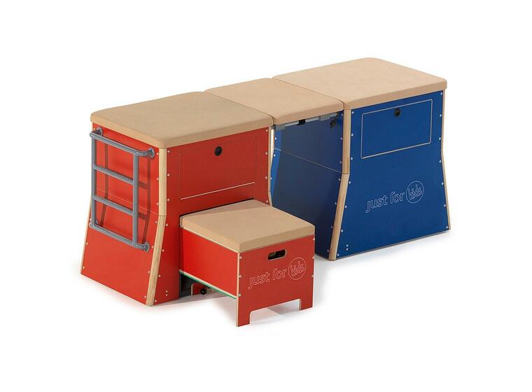 Multibox Just for Kids Med stige og uttrekkbart trinn 