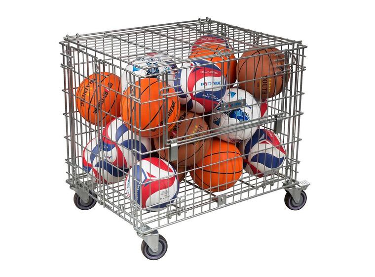 Oppbevaringsvogn Jumbo L 73x60x80 cm Oppbevaring til baller og utstyr 