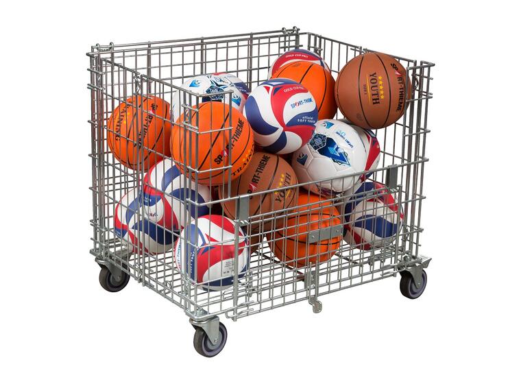 Oppbevaringsvogn Jumbo L 73x60x80 cm Oppbevaring til baller og utstyr 