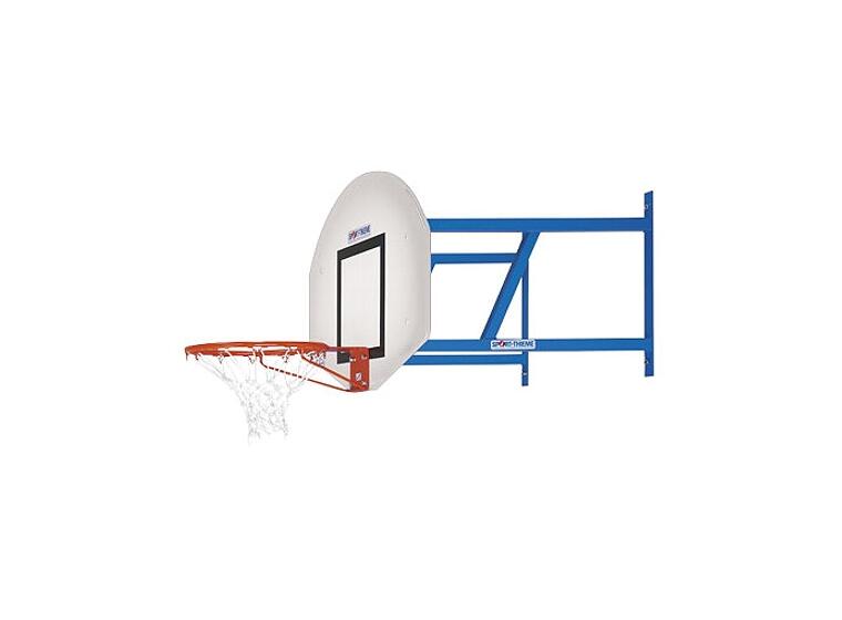 Vegghengt basketkurv School Indoor Komplett | Utheng 80 cm 