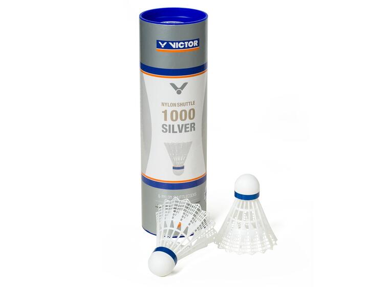 Badmintonball Victor Shuttle 1000 Hvit | Middels hastighet 