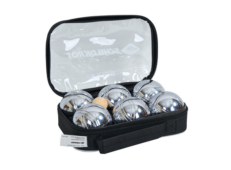 Boule/Petanque sett Sett med 6 kuler og bæreveske 
