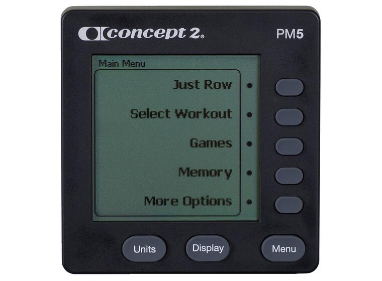 Concept2 RowErg standard ben Svart romaskin med PM5 monitor 