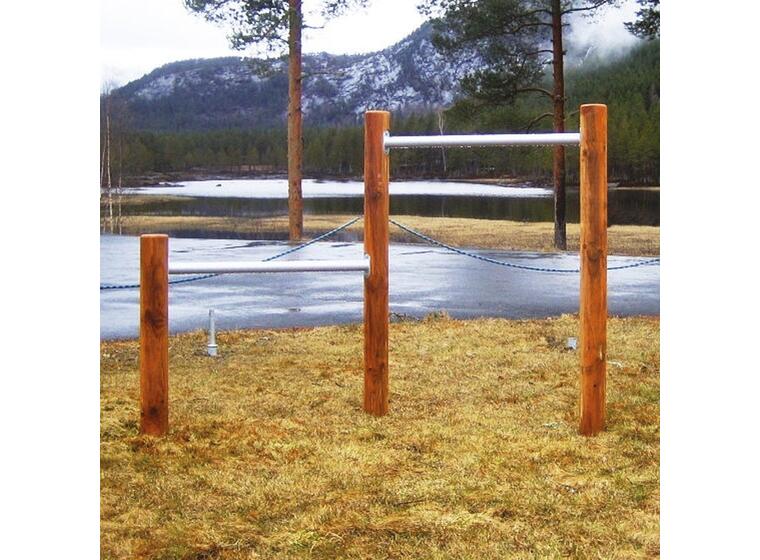 Hinder Voltstang - to høyder Til lekeplass og treningspark 