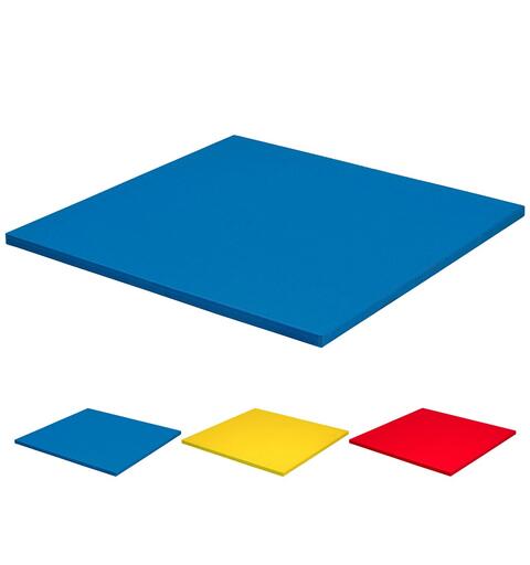 Judomatte til barn 100x100x3 cm Superlett matte | bl&#229;, r&#248;d eller gul