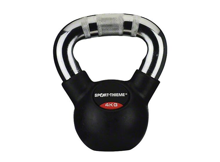 Kettlebell Gummiert Riflet Grep 4 kg 1 stk | 4 kg 