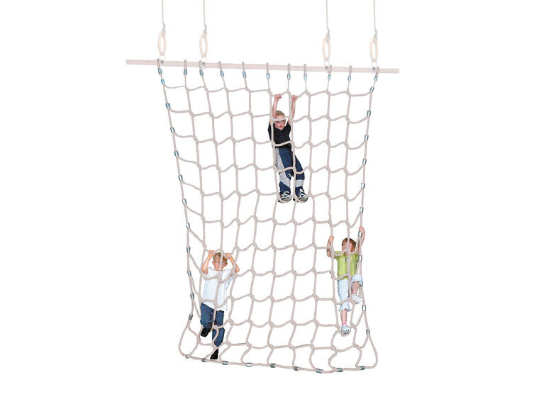 Klatrenett 3 x 2,5 m Uten oppheng | Naturlig myk hamp 