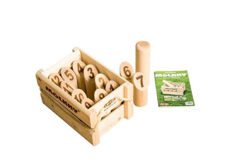 Kubb Mölkky - Nummerkubb Moro spill for 2-6 personer 