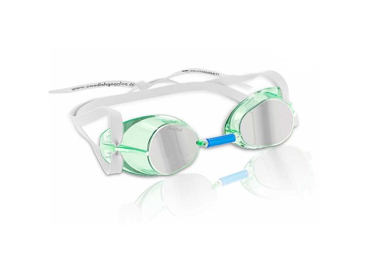 Monterbar Svømmebrille Jewel Toumaline (Lyse grønn) - Speilglass 