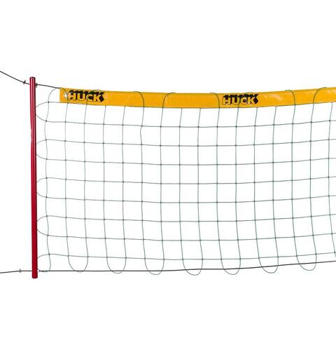 Sandvolleyballnett Huck Dralo 9,5 m | Plastbelagt st&#229;lvaier