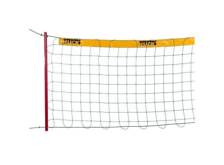 Sandvolleyballnett Huck Dralo 9,5 m | Plastbelagt stålvaier 