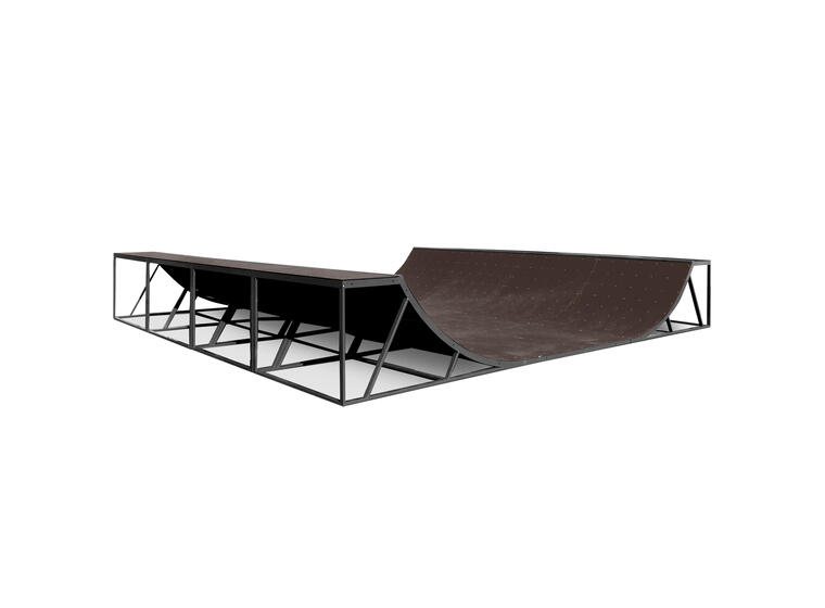 Skaterampe Miniramp For skatepark 