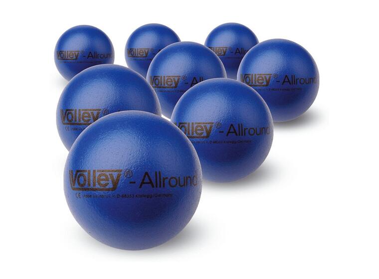 Softball Volley Allround sett (8) 18 cm 8 skumballer med elé-trekk 