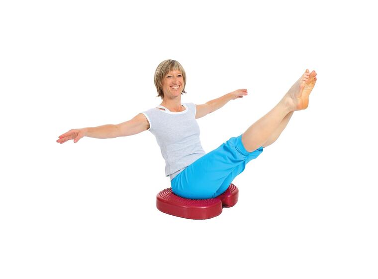 Togu Aero-Step Pro Balansepute Rød | Trening og rehabilitering 
