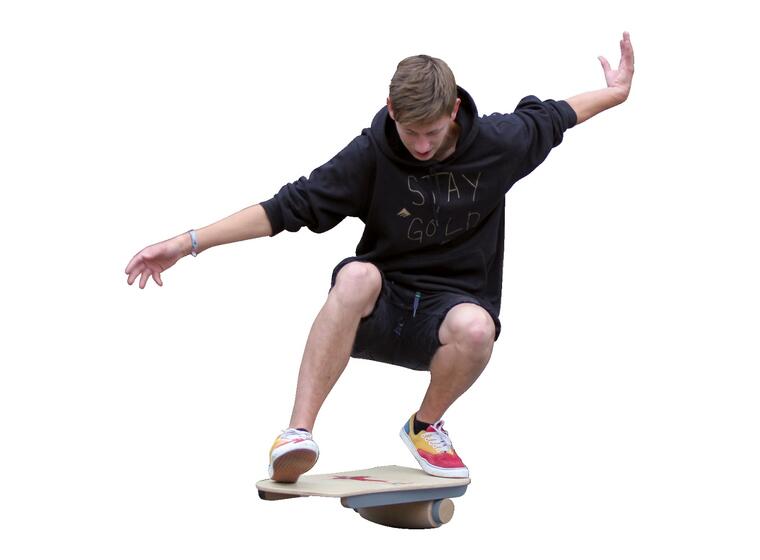 Balansebrett Pedalo Surf Balanse | Styrke | 70x30x15 cm 