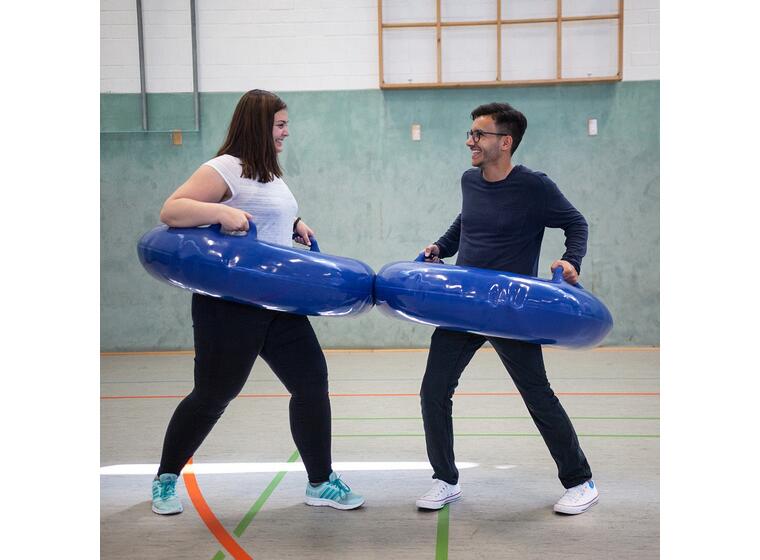 Belly Bumper - oppblåsbar ring 100cm Perfekt i vann og på land. 