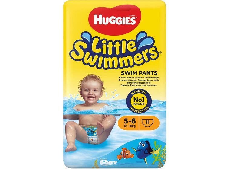 Bleie Huggies - Badebleie/svømmebleie Str. 12-18 kg / 88 bleier 