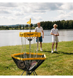 Discgolfkurv Innova Traveler Portabel frisbeegolfkurv | Ass. farger