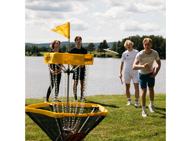 Discgolfkurv Innova Traveler Portabel frisbeegolfkurv | Ass. farger 