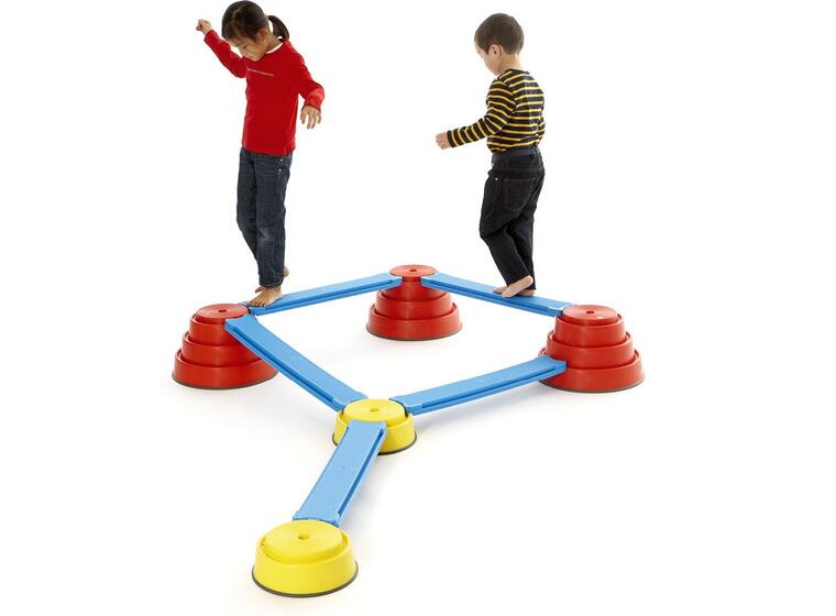 Gonge Build N' Balance | Balansesett Balanse hinderløype 
