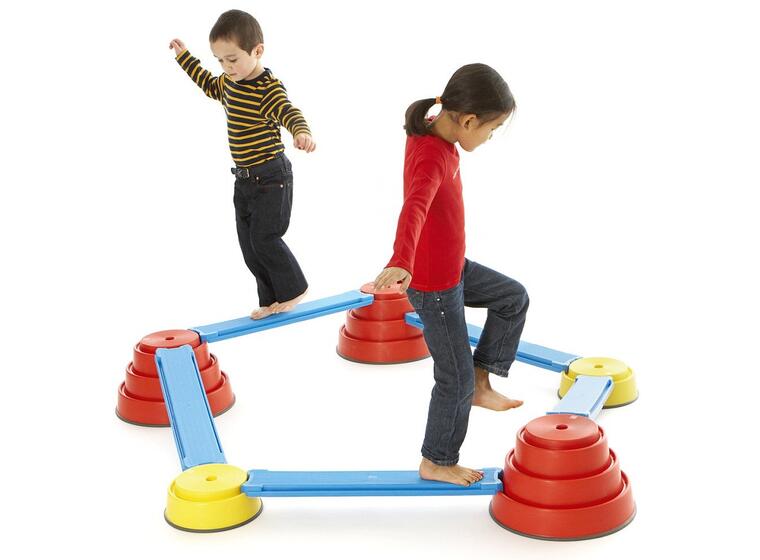 Gonge Build N' Balance | Balansesett Balanse hinderløype 