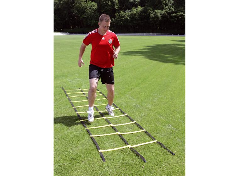 Koordinasjonsstige Agilitystige Dobbel 4 4 m | Justerbare ribbeavstand 