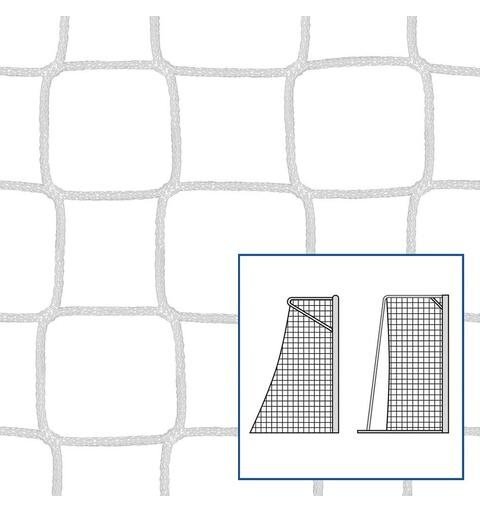 Nett h&#229;ndball/fotballm&#229;l 3x2 m 1 par | Hvit | 80/100 | 4 mm | M100