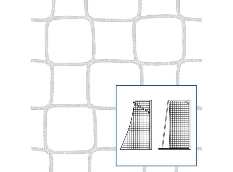 Nett håndball/fotballmål 3x2 m 80/100 | 4 mm | M100 | hvit 