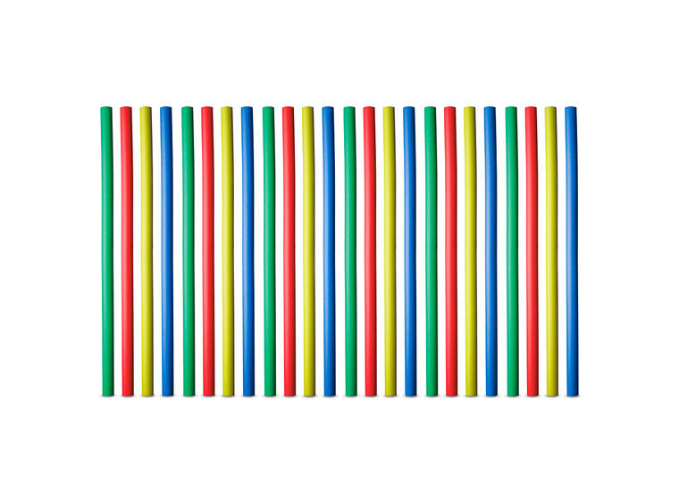 Pool Noodles - Comfysett med 24 stk. Sett med flytepølser, flytepinner 