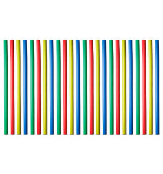Pool Noodles - Comfysett med 24 stk. Sett med flytepølser, flytepinner