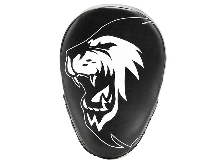 Super Pro Curved Punch Pads 1 par treningspads | svart/ hvit 