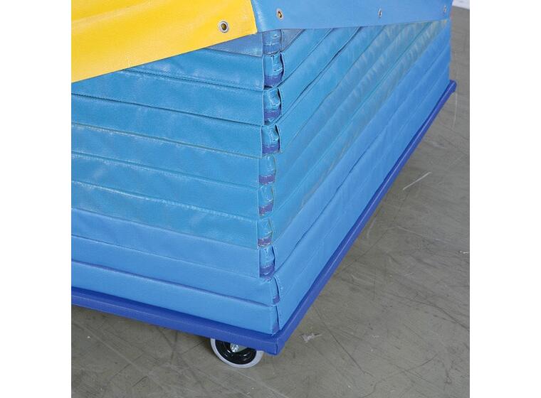 Turnmatter Sport-Thieme med vogn Kategori 3 | 12 matter 100x100x6 cm 