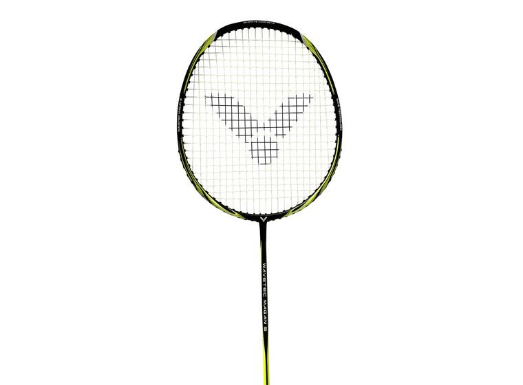 Badmintonracket Victor WaveTec Magan 5 92g | Karbonracket til skole & fritid 