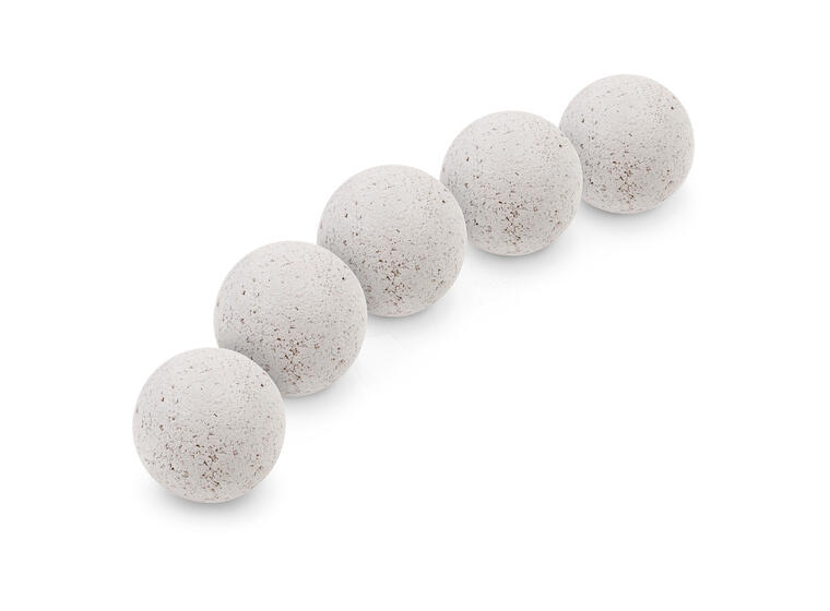 Foosball ball Kork | 36 mm 5 stk baller til fotballspill | Hvit 