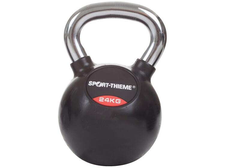 Kettlebell Gummiert Glatt 24 kg 1 stk | 24 kg 