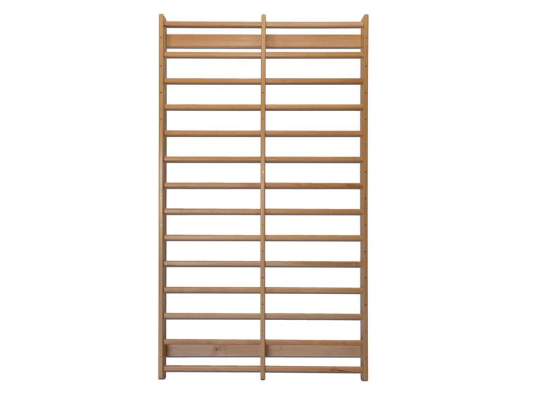 Klubben Premium Ribbevegg 265 x 150 cm 2 seksjoner | Avstand 15,5 cm | Bøk 