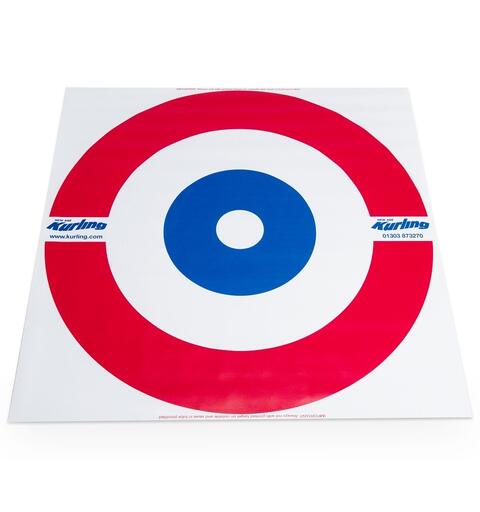 M&#229;lfelt for Curling 120 x 120 cm