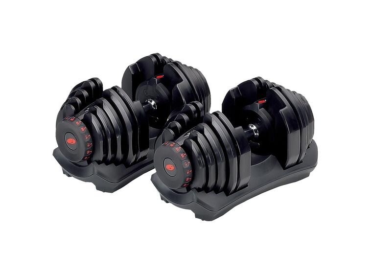 Manualsett Bowflex SelectTech 2x 4-41 kg | Justerbare dumbbells 