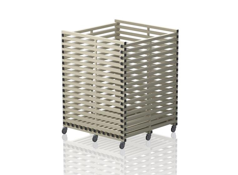 Oppbevaringsvogn til banetau | 50 meter Beige 