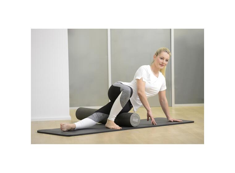 Sissel Pilates Roller Pro 15 x 90 cm | Grå Foam Roller 