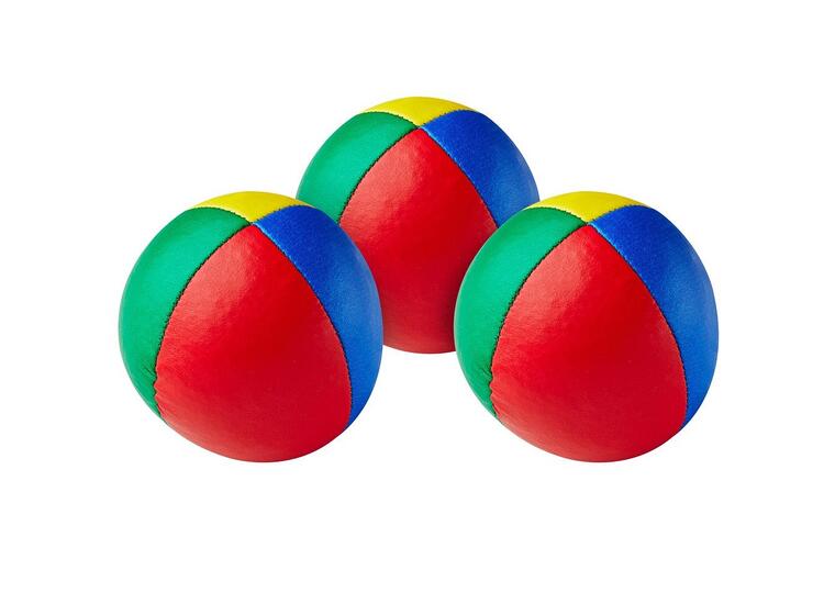 Sjongleringsballer Fargerike 3 3 baller til sjonglering 