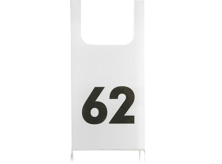 Startnummer dobbel 1-50 I vannavvisende materiale 