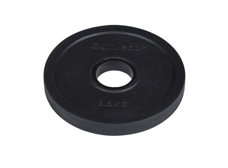Vektskive Gymleco Olympisk - 2,5 kg Hull: 50 mm | Svart 