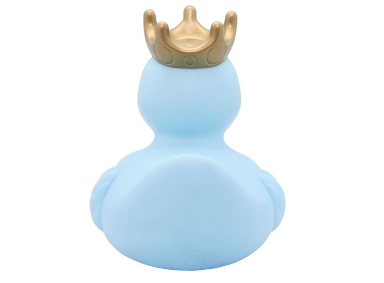 Badeand Stor | 23 cm | blå Ekstra stor badeand med krone 