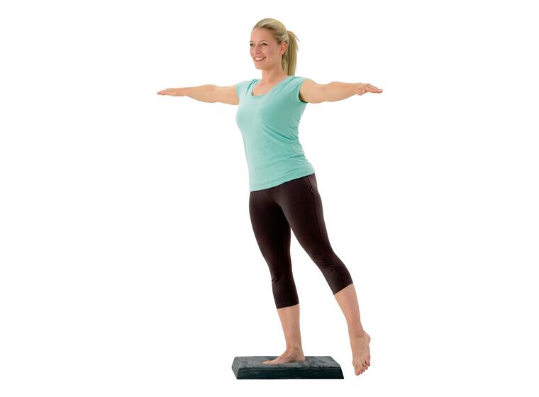 Balansepute Sissel Balance Fit 50 x 41 x 6 cm | Svart Marmorert 