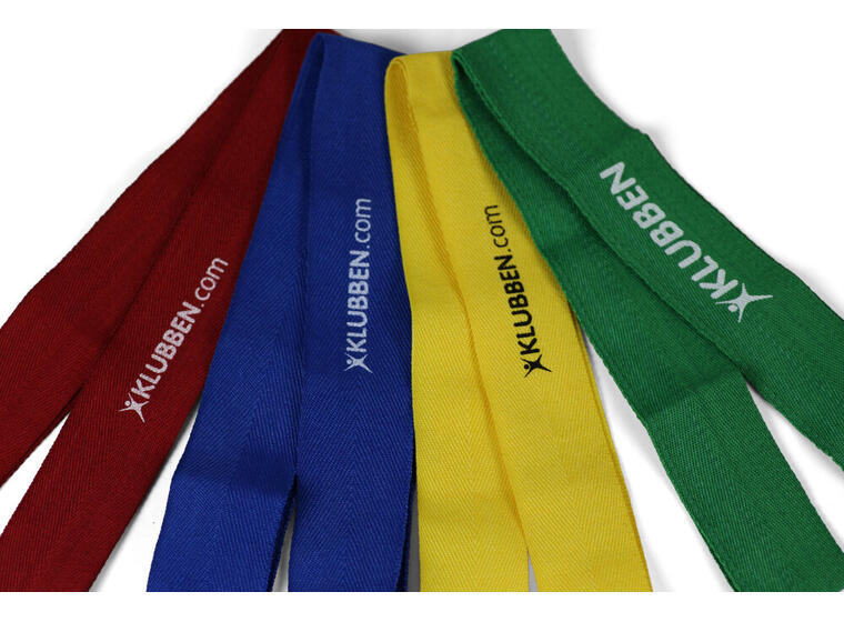 Lagbånd Senior | 20 stk 4 farger | 20 lagbånd | 60 cm 