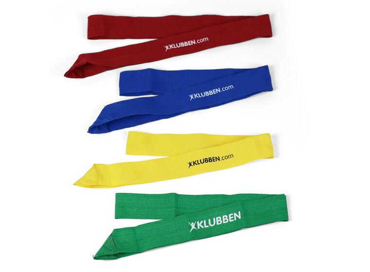 Lagbånd Senior | 20 stk 4 farger | 20 lagbånd | 60 cm 