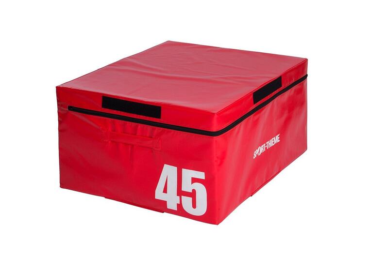 Plyo Box Soft - rød 91x76x45 cm 